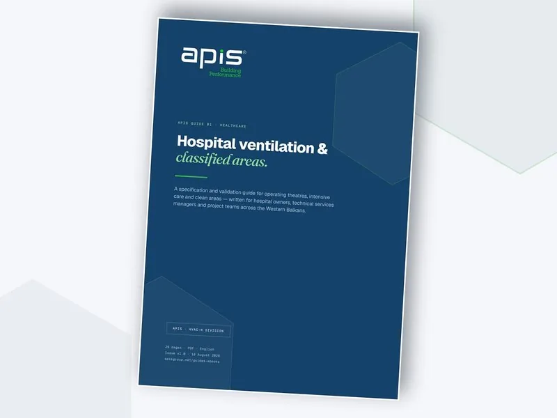 APIS Guide 01 — Hospital Ventilation & Classified Areas, 29-page PDF