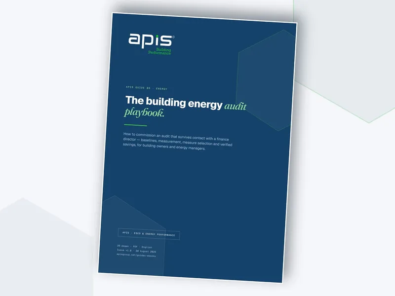 APIS Guide 05 — The Building Energy Audit Playbook, 26-page PDF