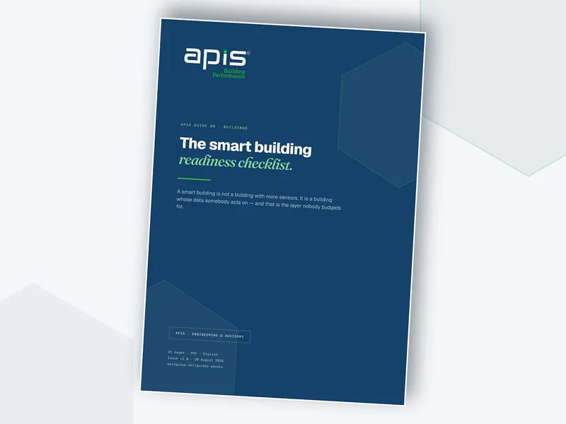 APIS Guide 09 — The Smart Building Readiness Checklist, 25-page PDF