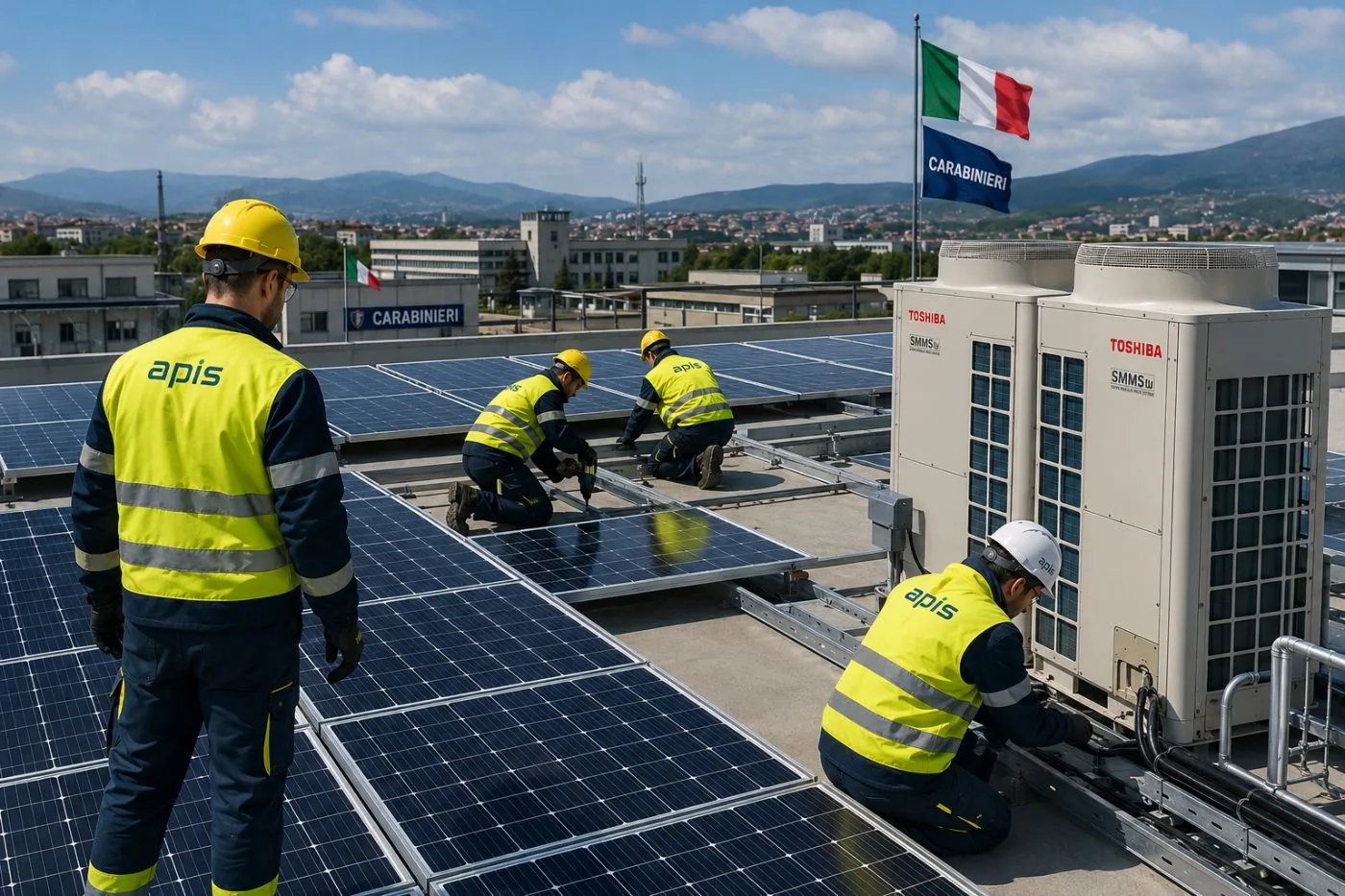 KFOR / Carabinieri PV system