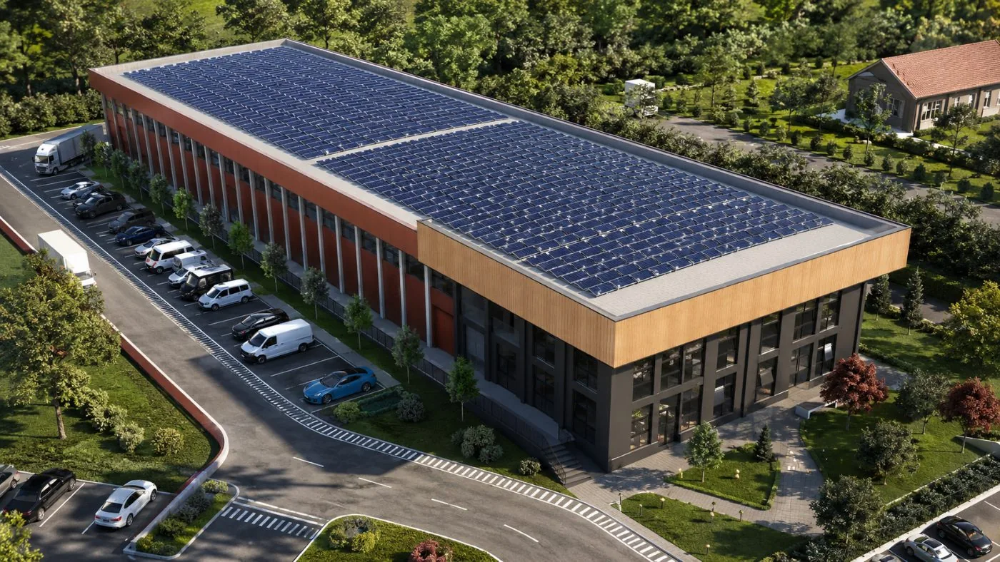 Roof PV CONTECH Building