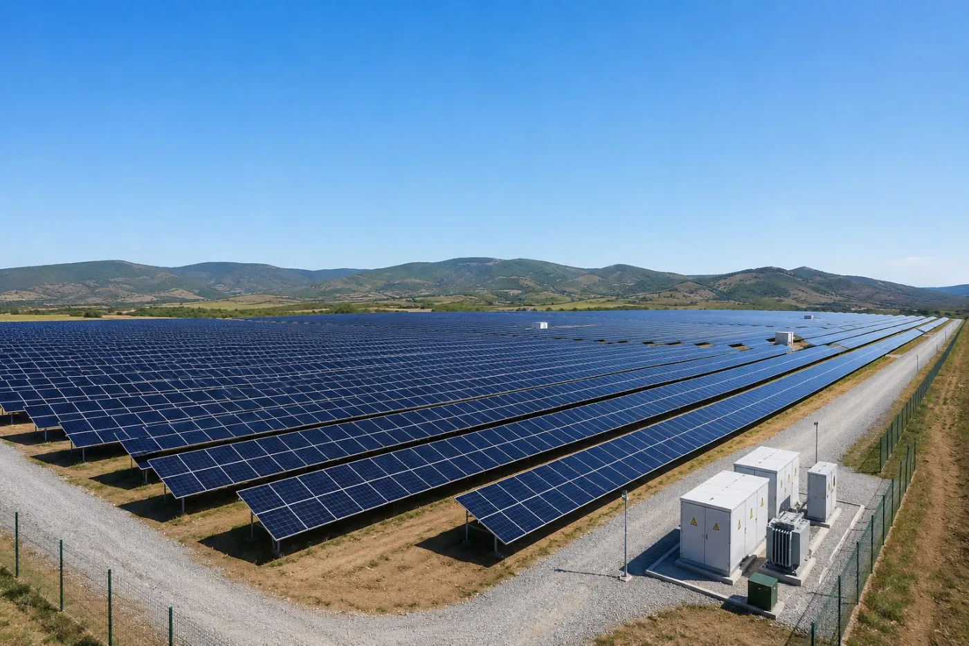PV Solar Park Shtip North Macedonia