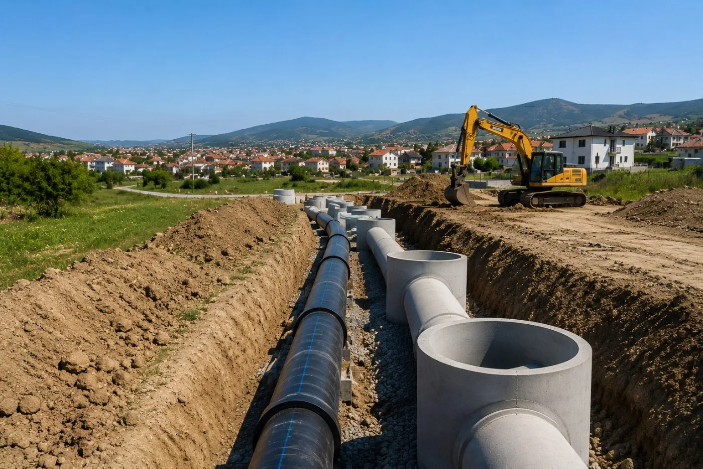 Lipjan Graçanica water supply